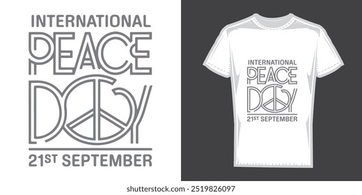 International Peach Day t-shirt Design