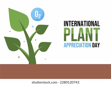 International plant appreciation day poster