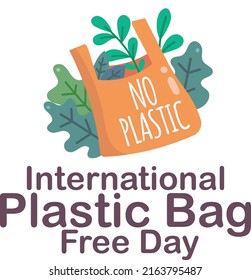 International Plastic Bag Free Day