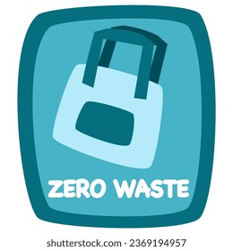 International Plastic Bag icon vector illustration asset element