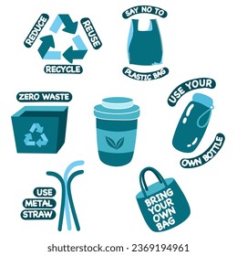 International Plastic Bag icon vector illustration asset element