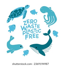 Icono de la bolsa de plástico internacional elemento de ilustración de vector