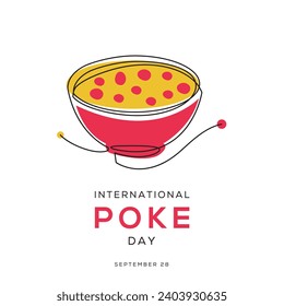 International Poke Day, held on 28 September.