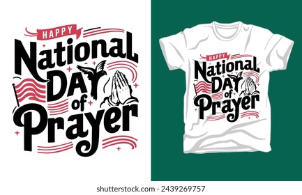 international prayer day typography graphic tshirt design 