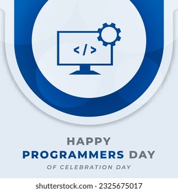 International Programmers Day Celebration Vector Design Illustration for Background, Poster, Banner, Advertising, Greeting Card