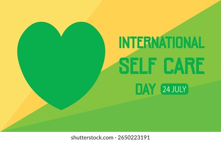INTERNATIONAL SELF CARE DAY SOCIAL MEDIA POST, COVER, POSTER, BANNER, FLYER, LEAFLET,.TEMPLATE, BACKGROUND, WALLPAPER GRAPHICS ILLUSTRATION NEW DESIGN VECTOR