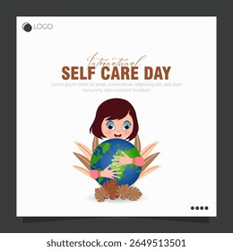 International Self-Care Day, observed on July 24th, promotes the importance of self-care.