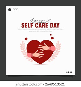 International Self-Care Day, observed on July 24th, promotes the importance of self-care.