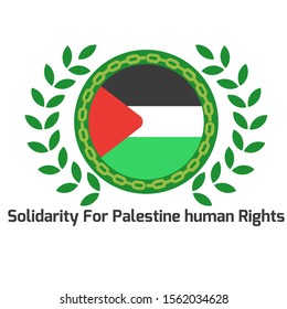 International Solidarity for Palestinian Human Rights vector