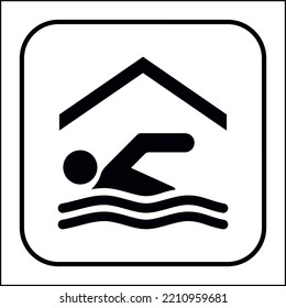 International Standard Public information signs Indoor swimming pool public swimming or bathing