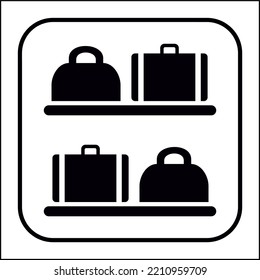 International Standard Public Information Signs To Indicate The Location Of Facility For The Temporary Storage Of Baggage