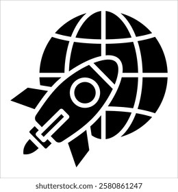 International Startup Icon Element For Design