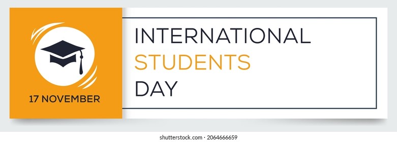 International Students Day, held on 17 November.