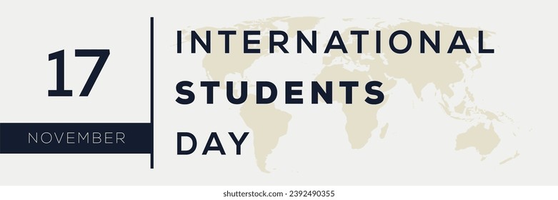 International Students Day, held on 17 November.