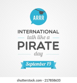 International Talk Like A Pirate Day