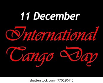 International Tango Day
