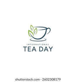International Tea Day creative vector Design