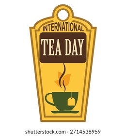 Internationaler Teetag, Vektorgrafik