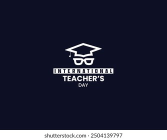 International Teacher's Day Celebration Social Media Post Design. 