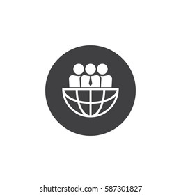 International Team work icon.