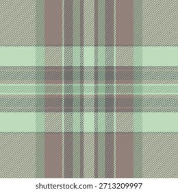 International textile texture background, newborn seamless check plaid. Mix fabric vector tartan pattern in pastel and light colors palette.