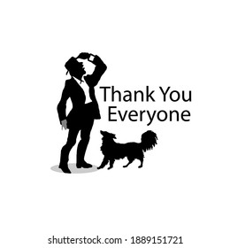 international thank you day concept. illustration vector