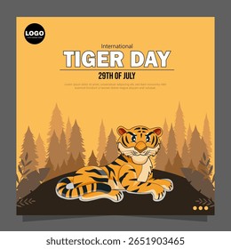 O Dia Internacional do Tigre, comemorado em 29 de julho, conscientiza sobre a conservação do tigre.