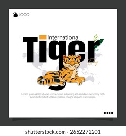 O Dia Internacional do Tigre, comemorado em 29 de julho, conscientiza sobre a conservação do tigre.