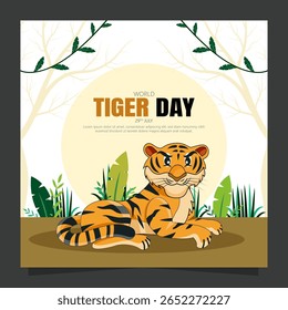 O Dia Internacional do Tigre, comemorado em 29 de julho, conscientiza sobre a conservação do tigre.