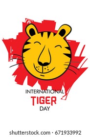 International Tiger day poster 