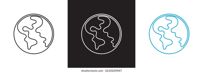 International trading icon.  Design for decoration, sticker, icon, etc. Vector illustration. isolated on white and black background. EPS 10