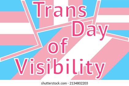 International Transgender Day of Visibility. Vector illustration