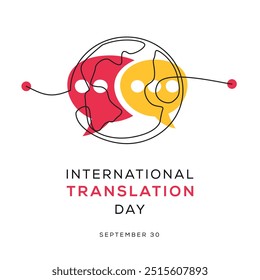 International Translation Day, held on 30 September.