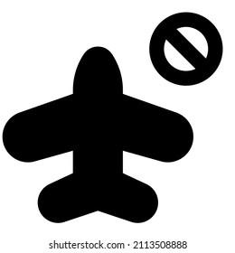 International travel ban through airlines as a new normality during outbreak