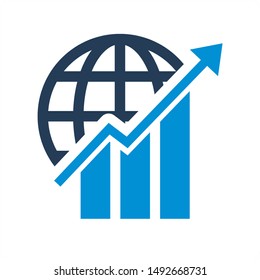 International User Data Review Icon Concept