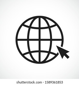 International vector icon on white background