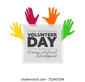 International Volunteer Day For Economic And Social Development