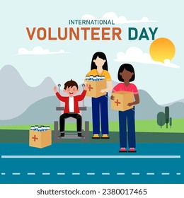 International Volunteers Day celebrates the contributions of volunteers who work tirelessly to make a positive impact on communities and the world.