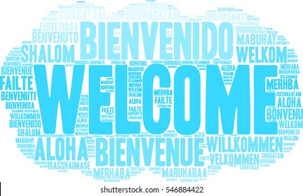 2,224 Welcome Word Cloud Languages Images, Stock Photos & Vectors ...