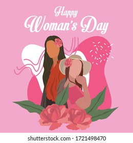 International Woman Day Celebration Vector