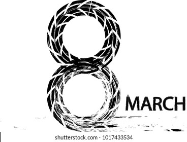 International womans day . 8 march