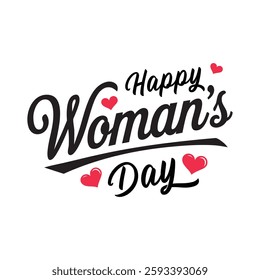 International Woman's Day, Happy Woman's Day, Vector, woman's day banner, T-shirt design