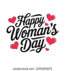 International Woman's Day, Happy Woman's Day, Vector, woman's day banner, T-shirt design