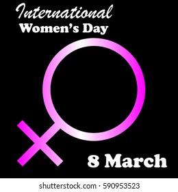 International Women Day Celebration Card