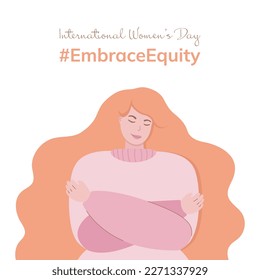 International Women's Day 2023 banner. #EmbraceEquity