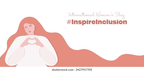 International Women's Day 2023 banner. #InspireInclusion.