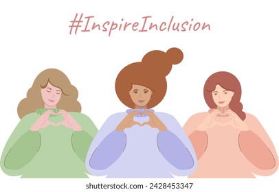 International Women's Day 2023 banner. #InspireInclusion.