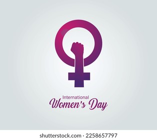 International Women's Day 2023, campaign theme: Embrace Equity. Women's Day banner vector illustration. Give equity a huge embrace.