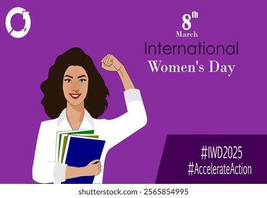 International Women's Day 2025 campaign theme #AccelerateAction For International Women's Day 2025 and Collectively, we can Accelerate Action for gender equality on March 8 2025