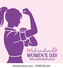 International Womens Day 2025 campaign theme #AccelerateAction For International Women's Day 2025 and Collectively, we can Accelerate Action for gender equality on March 8 2025